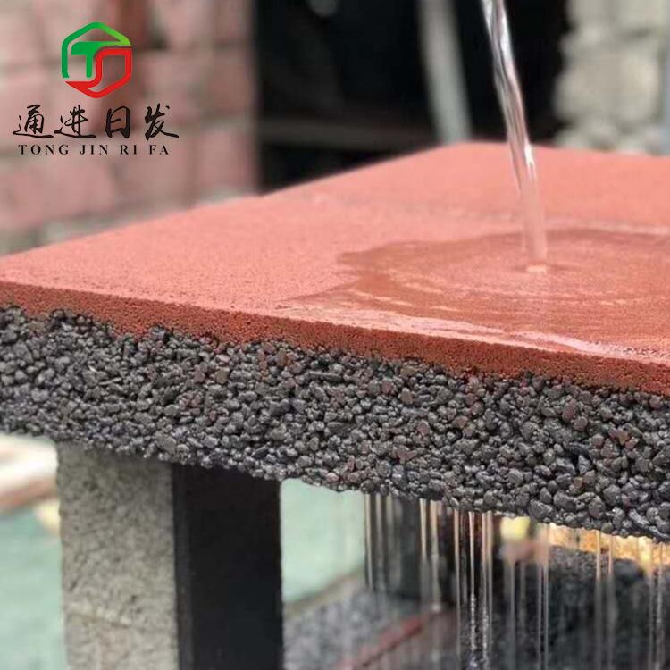 小区人行道庭院烧结透水砖 通进日发
