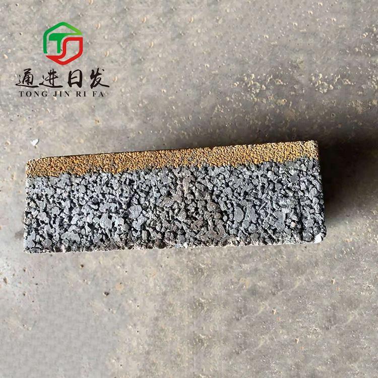 荷兰砖（半透水砖）广场人行道路面铺地透水砖 步道使用小砖条 200*100*60 加工定制